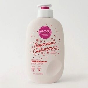 EOS Peppermint Cashmere Body Lotion with Shea Butter 16 oz NWT